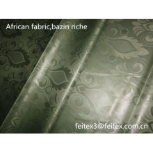 Bazin riche billig großhandel neue ankunft lager Afrikanischen kleidung stoff 10 yards / tasche polyster jacquard guinea brokat damast